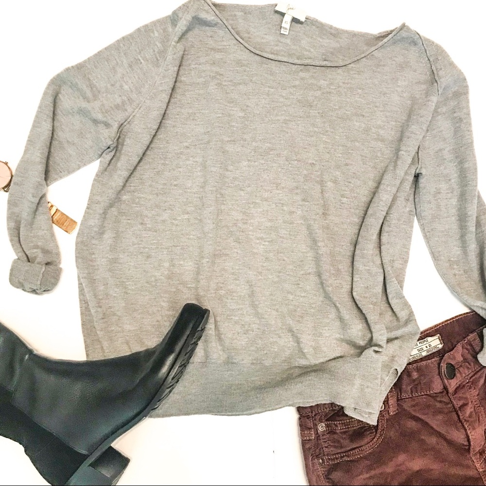 Joie Gray lightweight sweater size xs